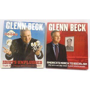 Glenn Beck CDs- America's March to Socialism &amp; Idiots Unplugged